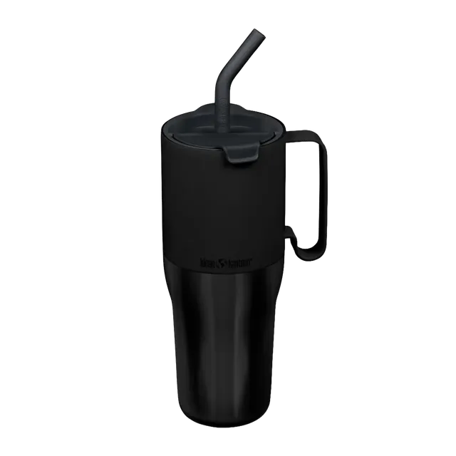 klean-kanteen-rise-tumbler-1064ml-mit-flip-lid-und-trinkhalm-isolierter-thermobe image 1