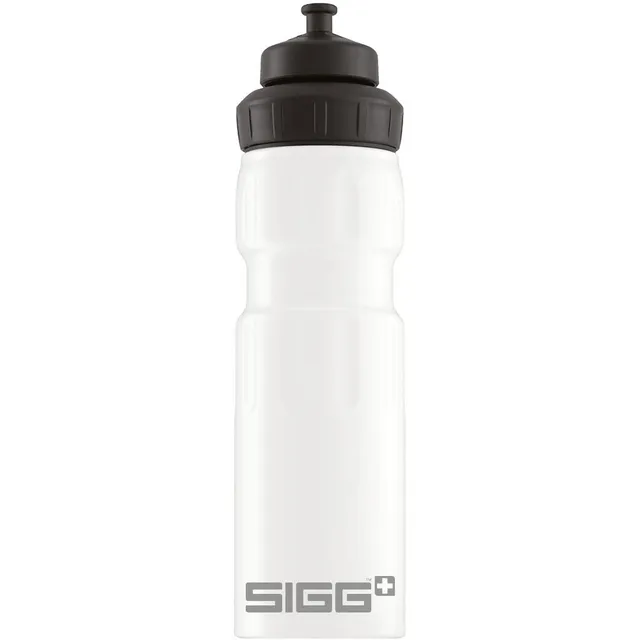 sigg-wmb-sports-white-touch-alu-fahrradflasche-0-75l-mit-3-stufen-sportverschlus image 1