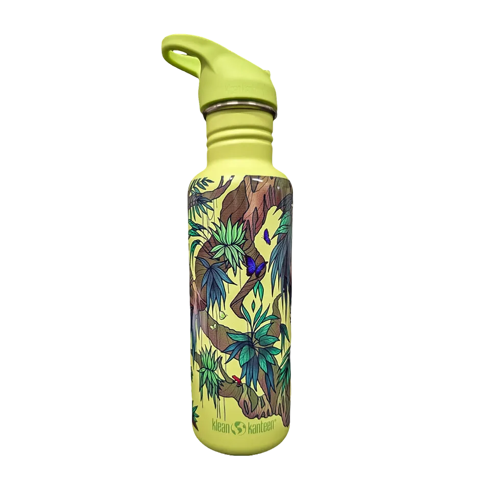 klean-kanteen-classic-earth-day-800ml-mit-flip-sport-cap-limitierte-sondereditio image 1
