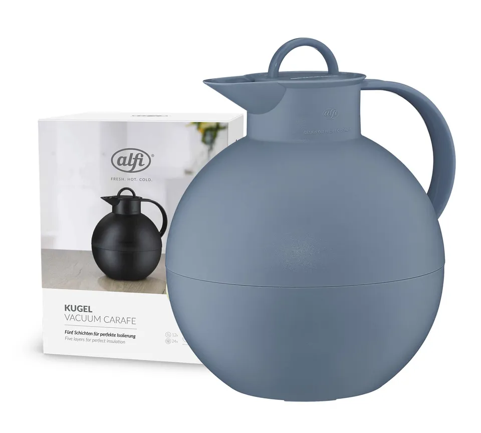 alfi-kugel-isolierkanne-vintage-indigo-0-94l-12h-hei-24h-kalt-hartglaseinsatz-dr image 1