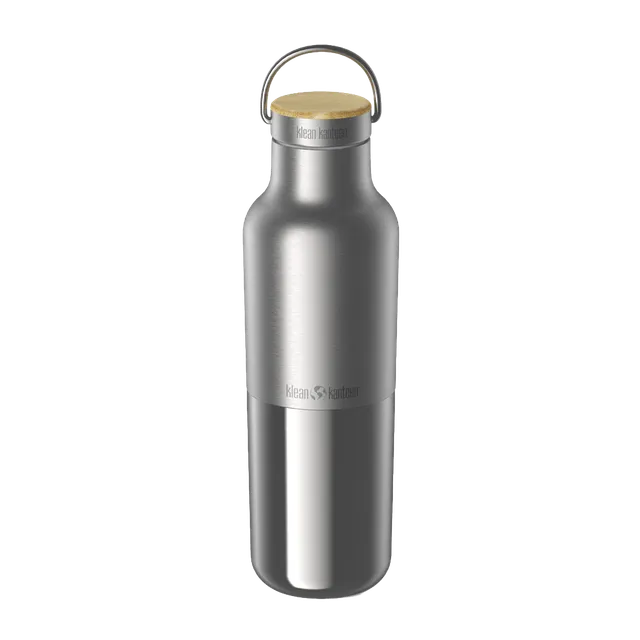klean-kanteen-rise-reflect-isolierflasche-355ml-mit-bambus-loop-cap-nachhaltige- image 1