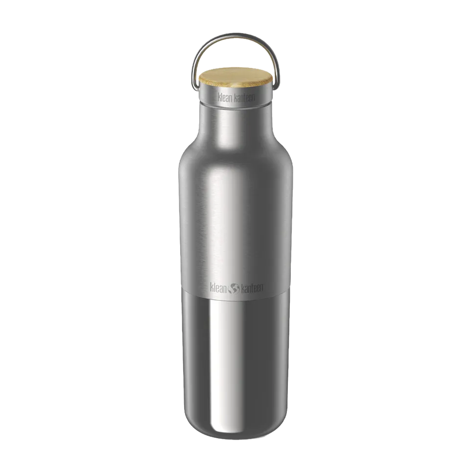 klean-kanteen-rise-reflect-isolierflasche-355ml-mit-bambus-loop-cap-nachhaltige- image 1