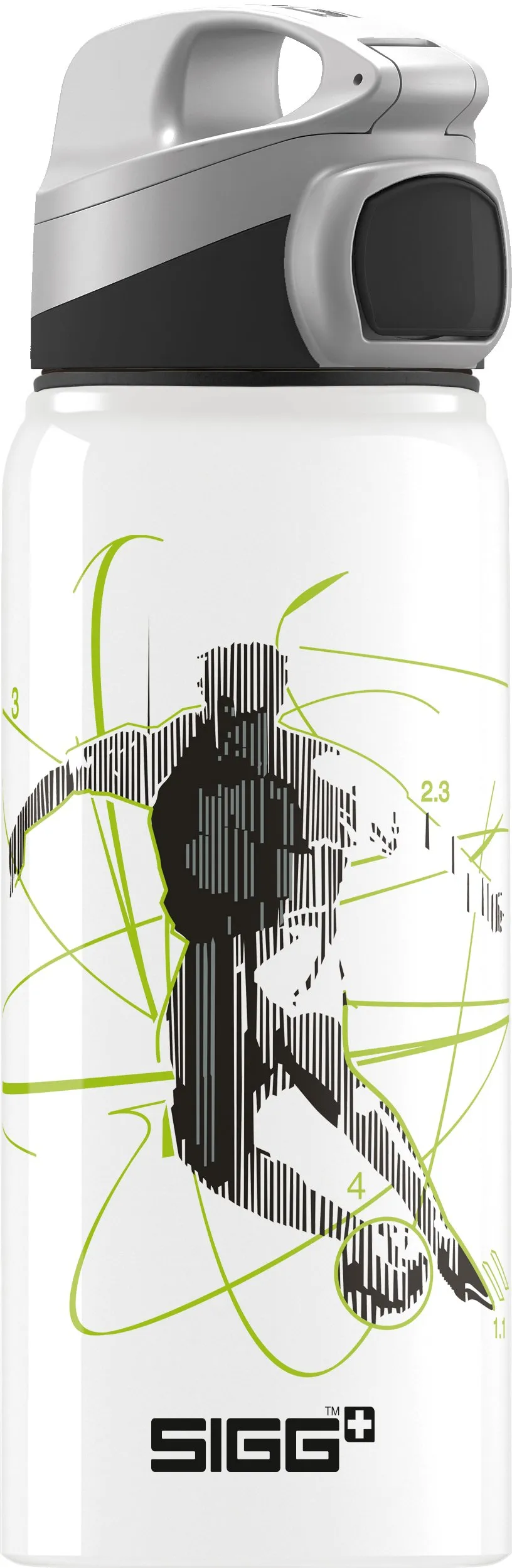 sigg-kinder-trinkflasche-miracle-alu-football-0-6-l-aluminium-auslaufsicher image 1