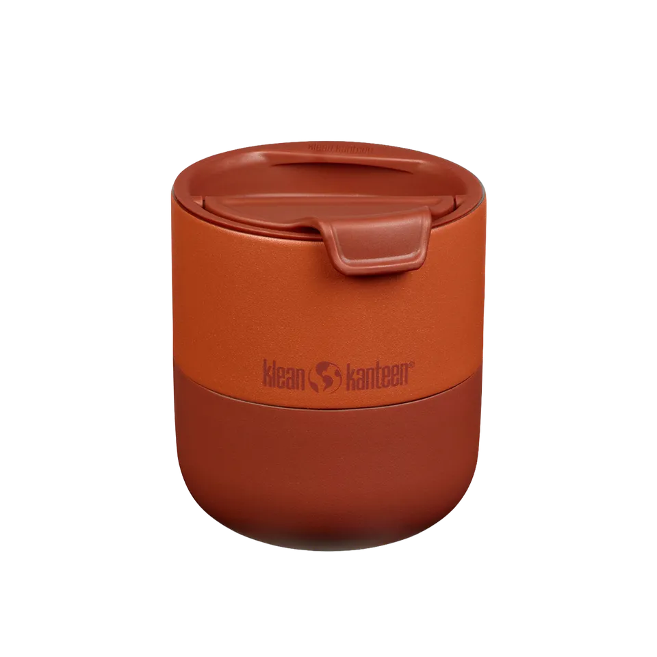 klean-kanteen-rise-lowball-tumbler-296-ml-thermobecher-mit-flip-lid-deckel-90-re image 1