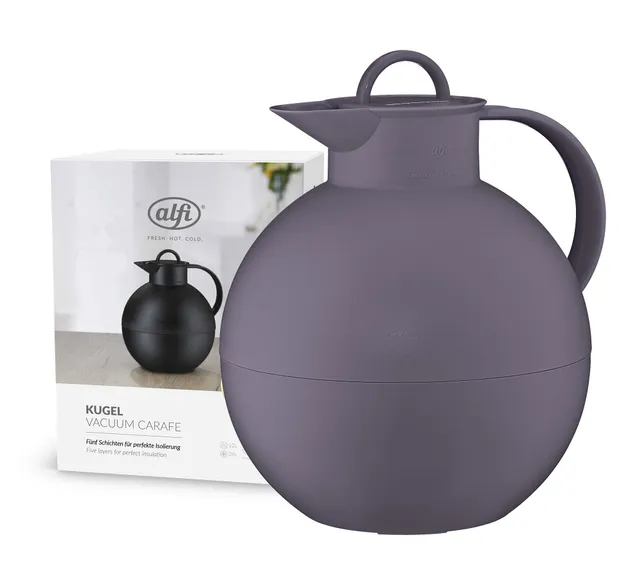 alfi-kugel-isolierkanne-0-94-l-hartglaseinsatz-12h-hei-wisteria-24h-kalt-thermos image 1