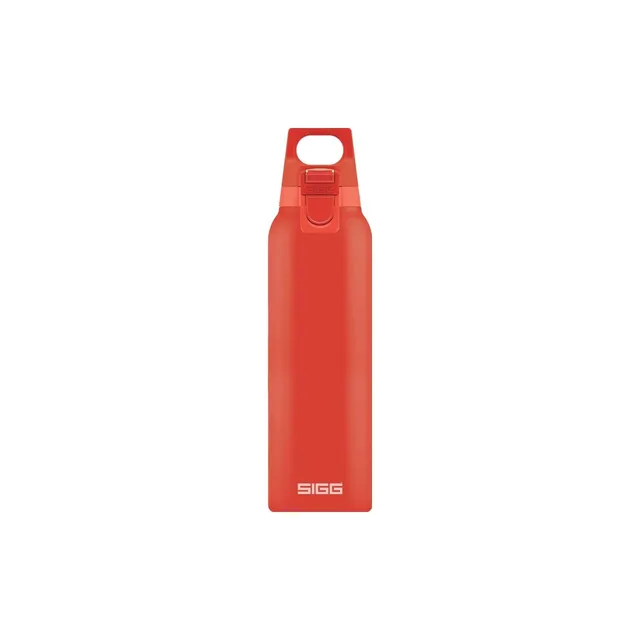 sigg-hot-cold-one-scarlet-thermo-trinkflasche-0-5l-einh-ndig-bedienbar-auslaufsi image 1