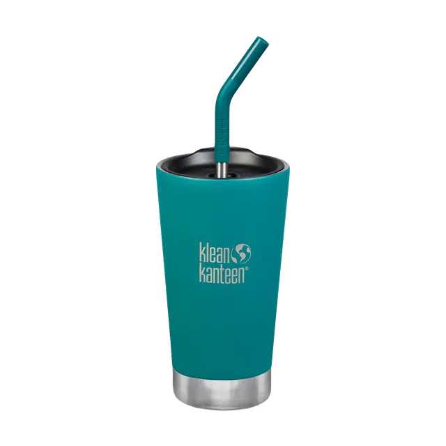 klean-kanteen-tumbler-473ml-isolierbecher-mit-deckel-und-trinkhalm image 1