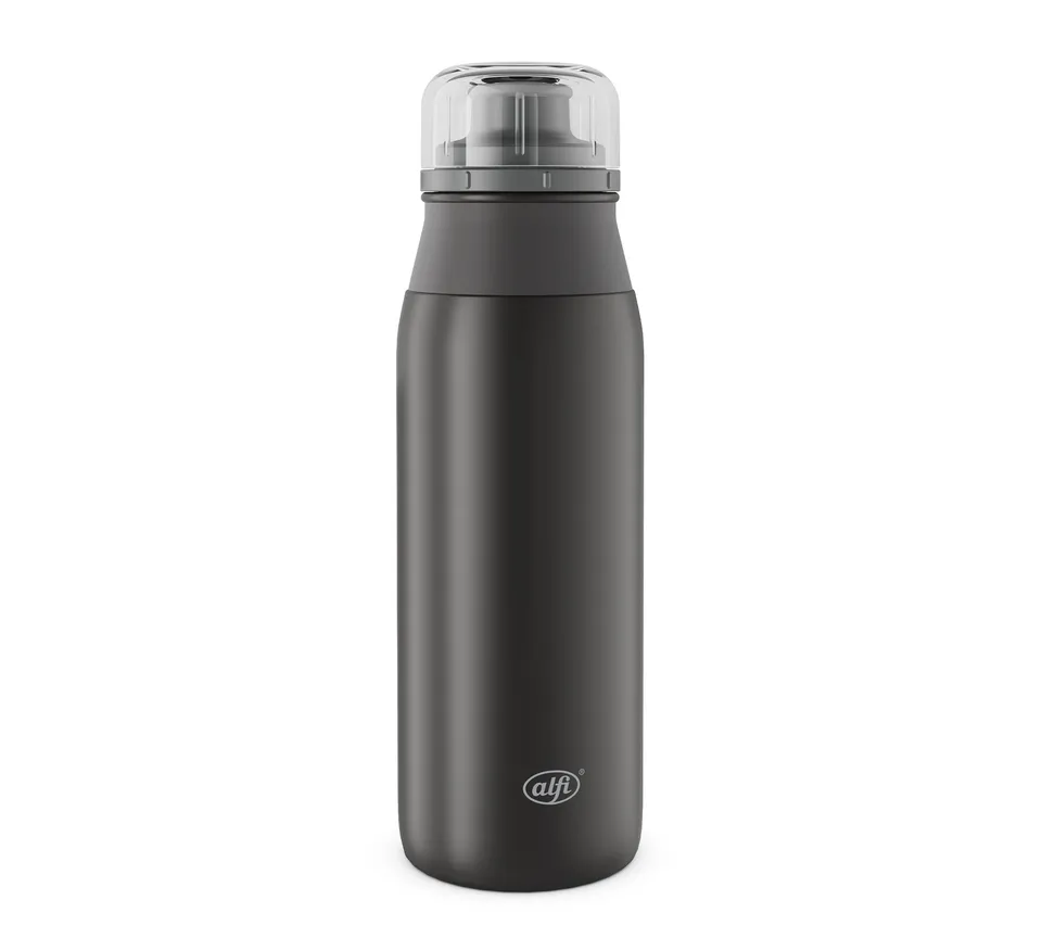 alfi-element-bottle-600ml-schwarz-matt-leichte-edelstahl-trinkflasche-sp-lmaschi image 1
