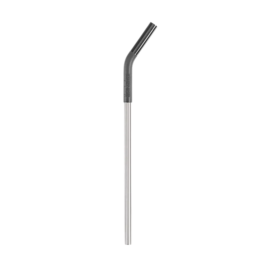 klean-kanteen-edelstahl-trinkhalm-8mm-mit-silikonspitze image 1