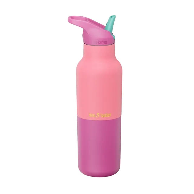 klean-kanteen-rise-classic-kaleidoscope-473ml-isolierflasche-mit-flip-sport-cap image 1