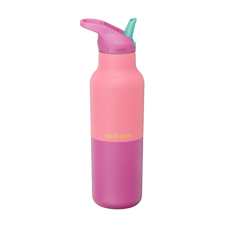 klean-kanteen-rise-classic-kaleidoscope-473ml-isolierflasche-mit-flip-sport-cap image 1