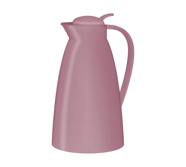 alfi-eco-isolierkanne-1-0-liter-rosa-matt-12h-hei-24h-kalt-hartglaseinsatz-bpa-f image 1