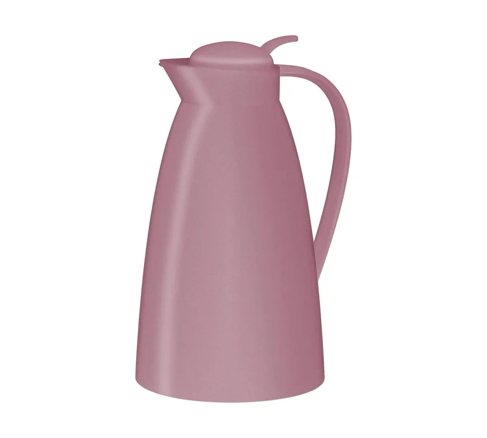 alfi-eco-isolierkanne-1-0-liter-rosa-matt-12h-hei-24h-kalt-hartglaseinsatz-bpa-f image 1