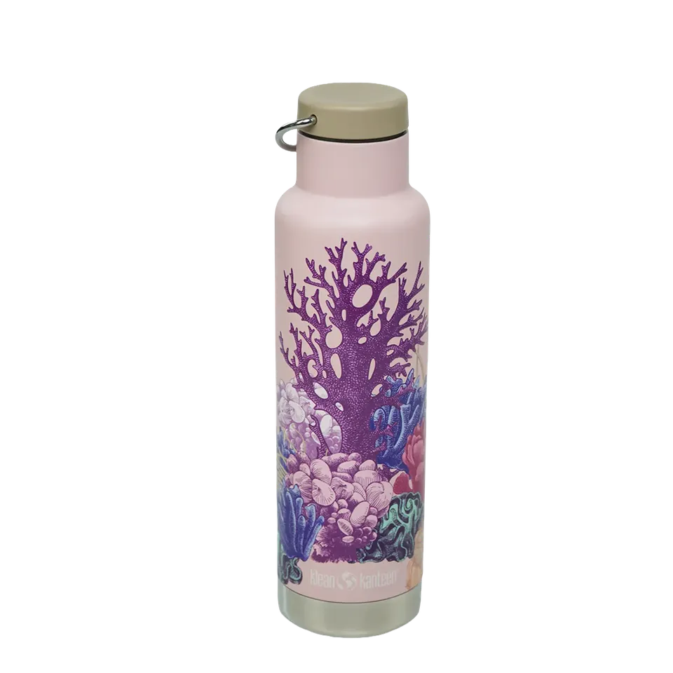 klean-kanteen-classic-ocean-day-592ml-loop-cap-edelstahl-isolierflasche image 1