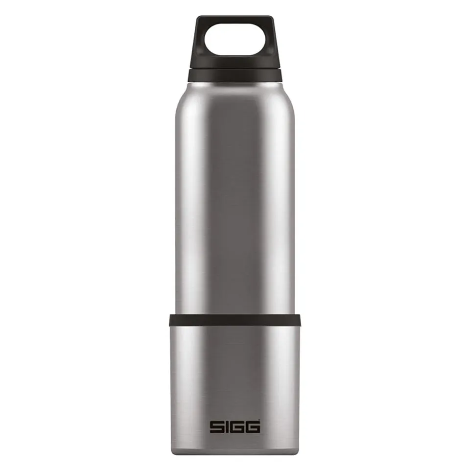 sigg-hot-cold-brushed-thermo-trinkflasche-0-5l-auslaufsicher-edelstahl-12h-hei-1 image 1