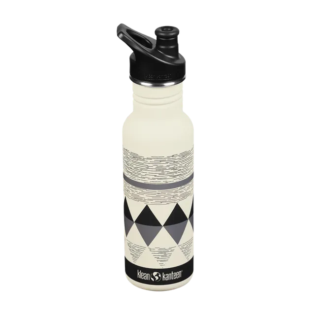 klean-kanteen-classic-532ml-edelstahl-trinkflasche-mit-sport-cap image 1