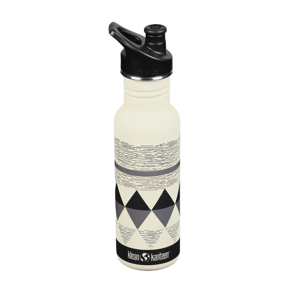 klean-kanteen-classic-532ml-edelstahl-trinkflasche-mit-sport-cap image 1