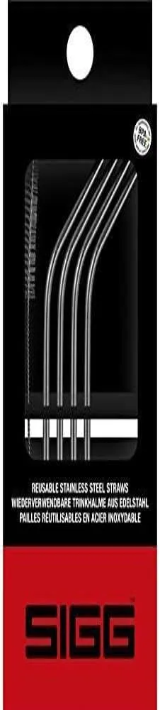 sigg-edelstahl-trinkhalme-set-4-st-ck-reinigungsb-rste-wiederverwendbar-sp-lmasc image 1