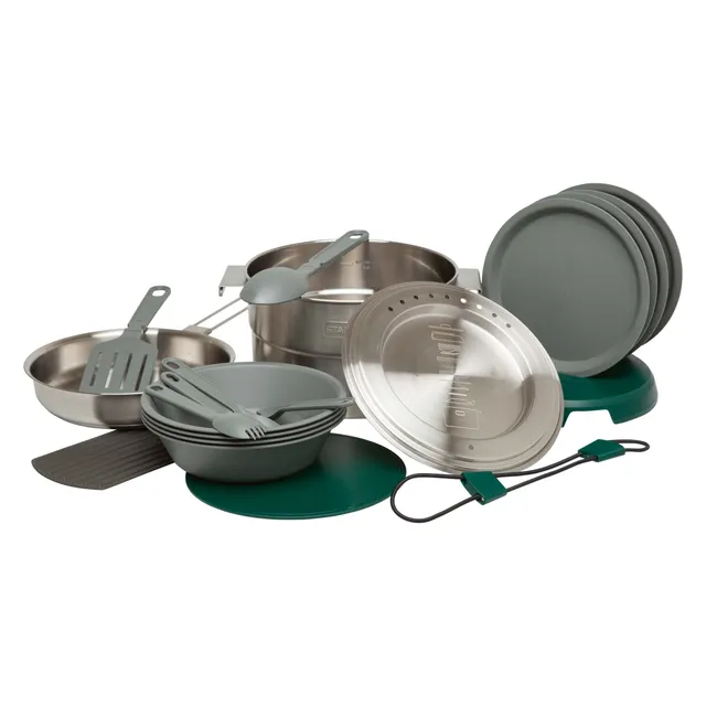 stanley-adventure-basecamp-kochset-3-5l-edelstahl-8-teilig-f-r-camping-wandern image 1