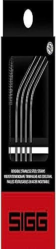 sigg-edelstahl-trinkhalme-set-4-st-ck-reinigungsb-rste-wiederverwendbar-sp-lmasc image 2