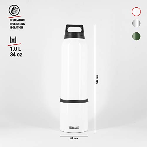 sigg-hot-cold-white-thermo-trinkflasche-1l-edelstahl-mit-becher image 6