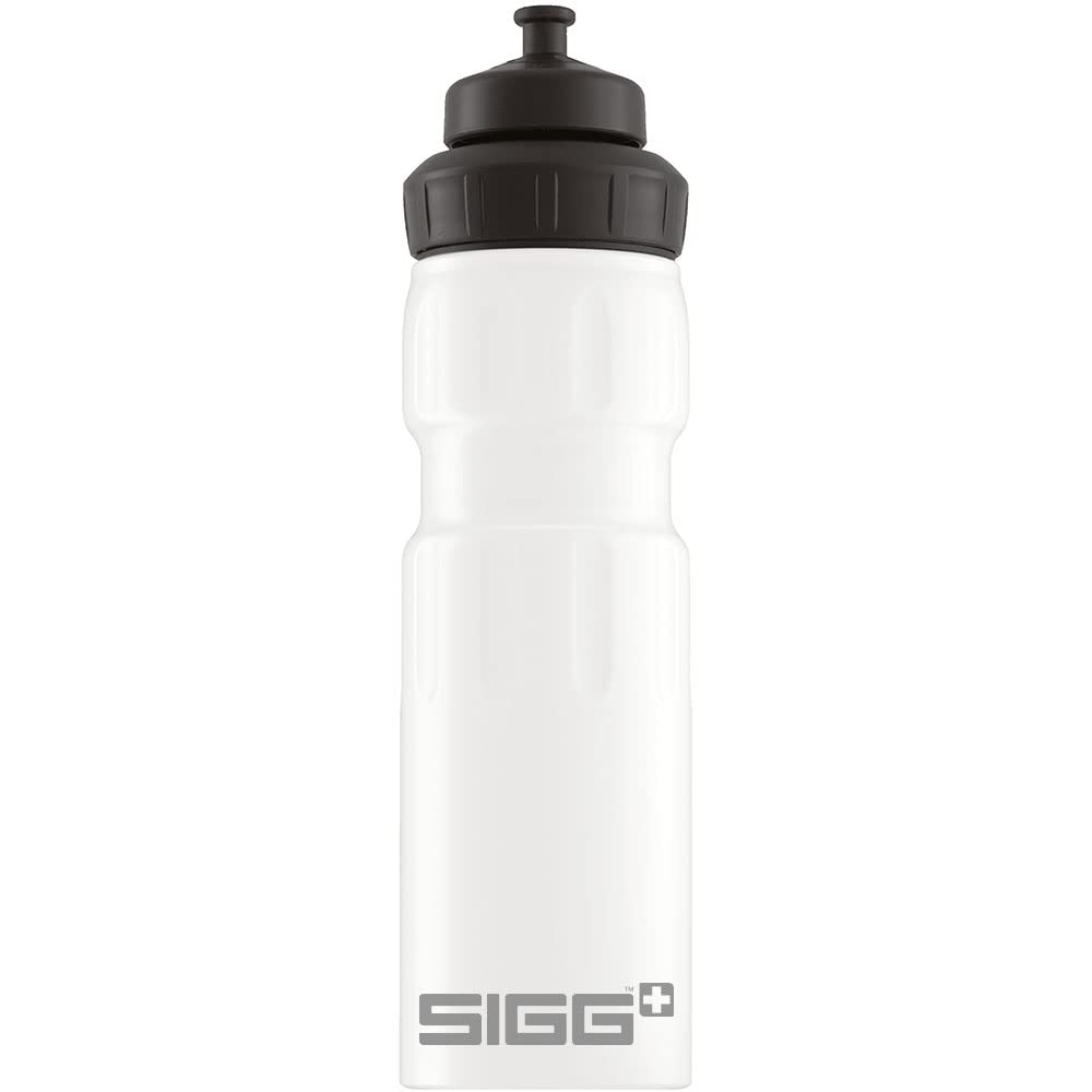sigg-wmb-sports-white-touch-alu-fahrradflasche-0-75l-mit-3-stufen-sportverschlus image 1