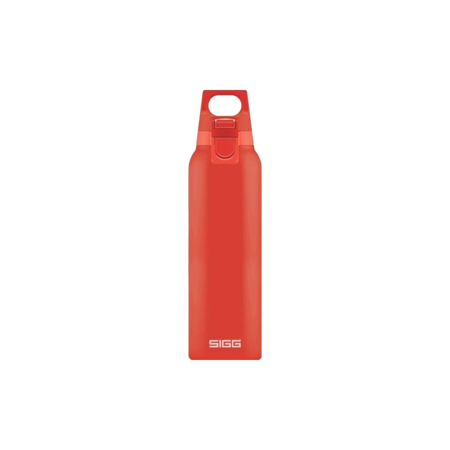 sigg-hot-cold-one-scarlet-thermo-trinkflasche-0-5l-einh-ndig-bedienbar-auslaufsi image 1