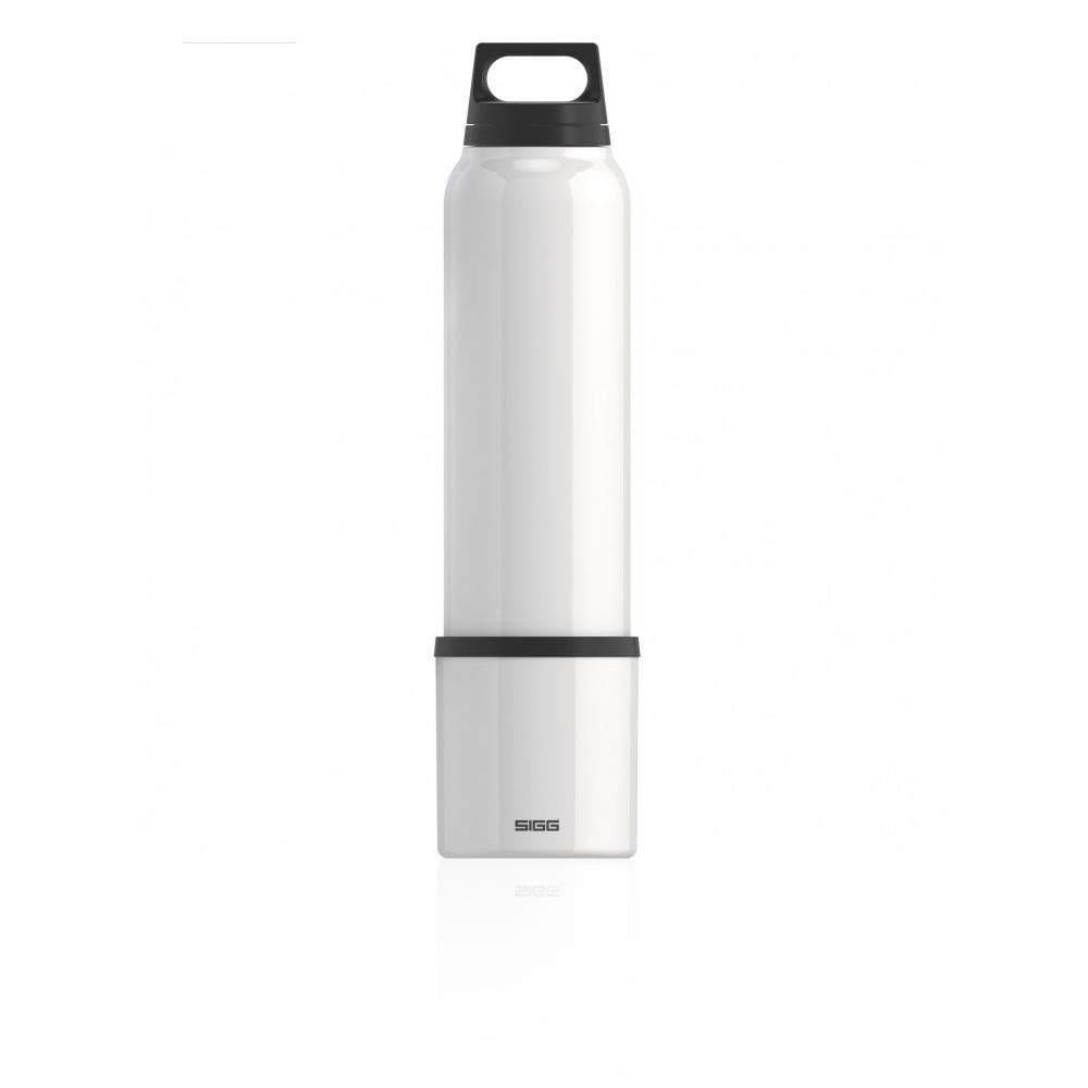sigg-hot-cold-white-thermo-trinkflasche-1l-edelstahl-mit-becher image 1