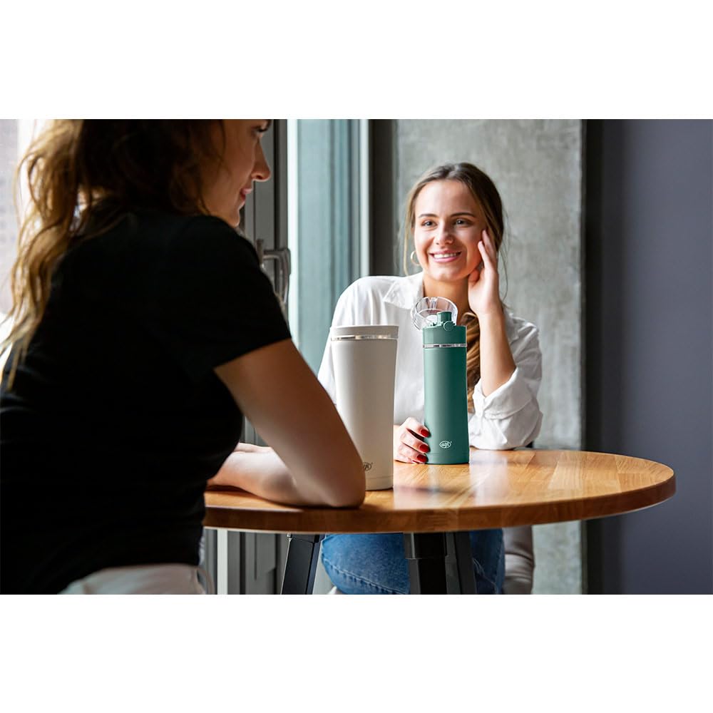 alfi-balance-bottle-500ml-sea-pine-isolierflasche-aus-edelstahl-24h-kalt-auslauf image 2