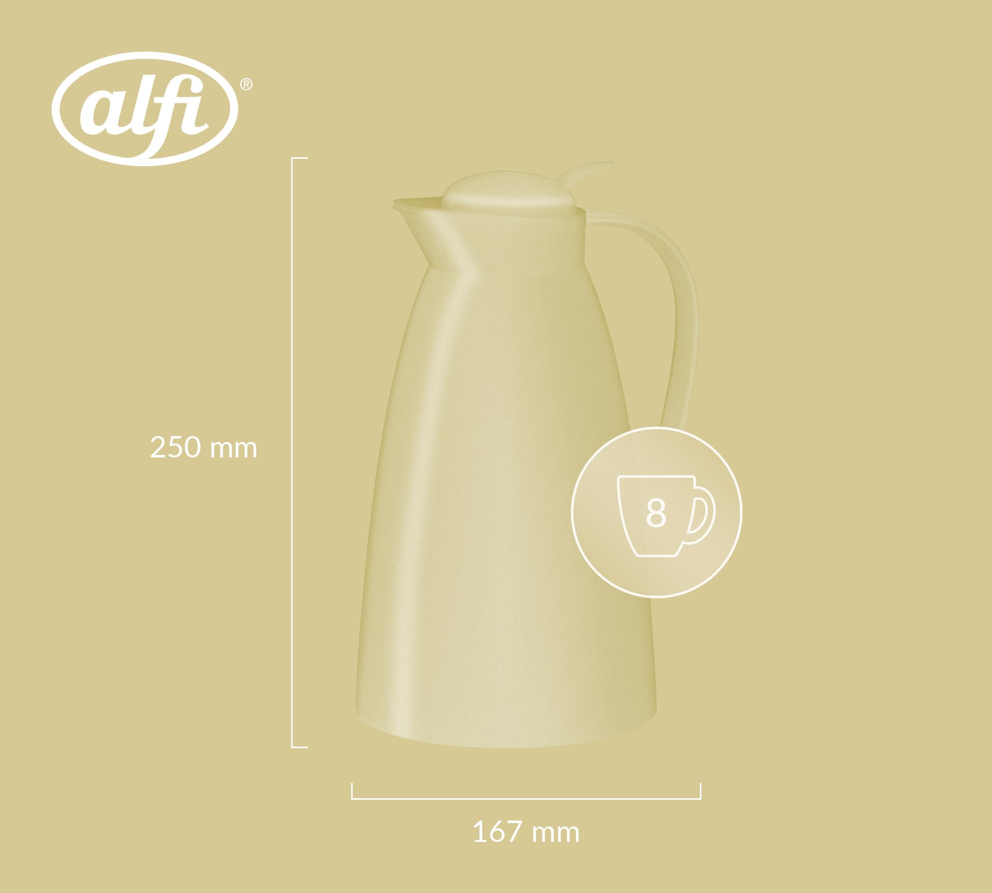 alfi-eco-isolierkanne-1-0-l-soft-yellow-mit-hartglaseinsatz image 6
