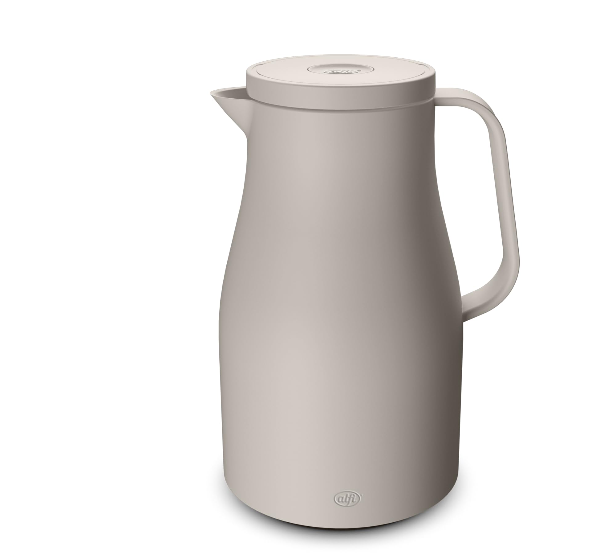 alfi-econscious-isolierkanne-1-00-l-beige-thermoskanne-mit-hartglaseinsatz-12-h- image 1