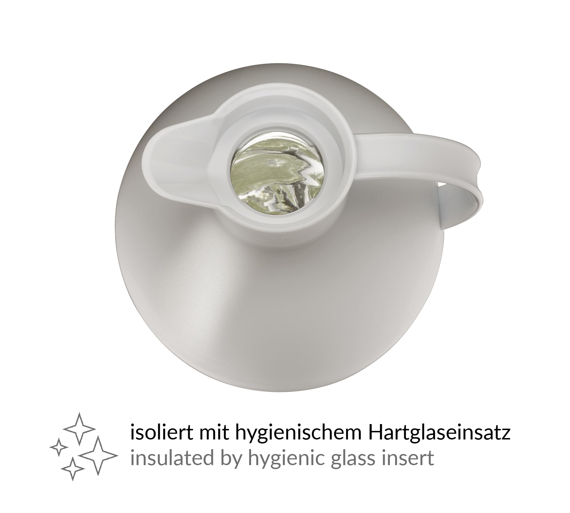 alfi-kugel-isolierkanne-0-94-l-desert-grey-mat-mit-hartglaseinsatz-drehverschlus image 3