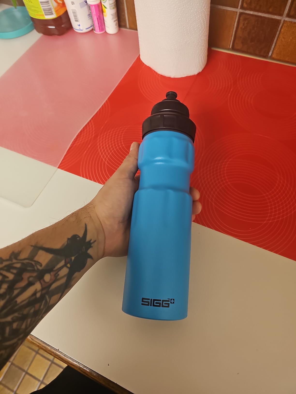 Gute Flasche, aber Verschluss etwas starr