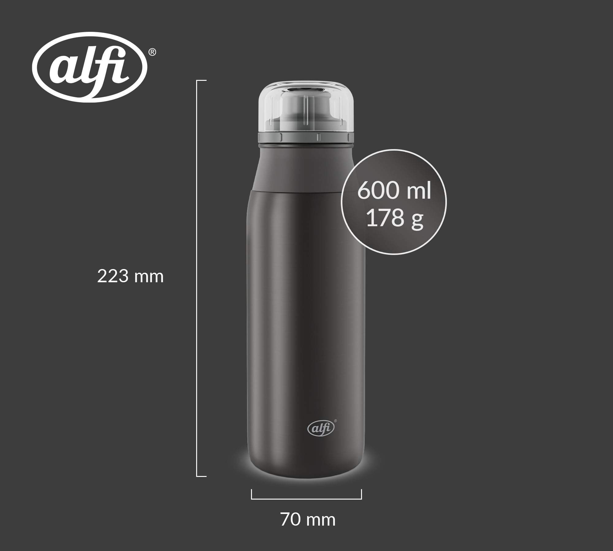 alfi-element-bottle-600ml-schwarz-matt-leichte-edelstahl-trinkflasche-sp-lmaschi image 6