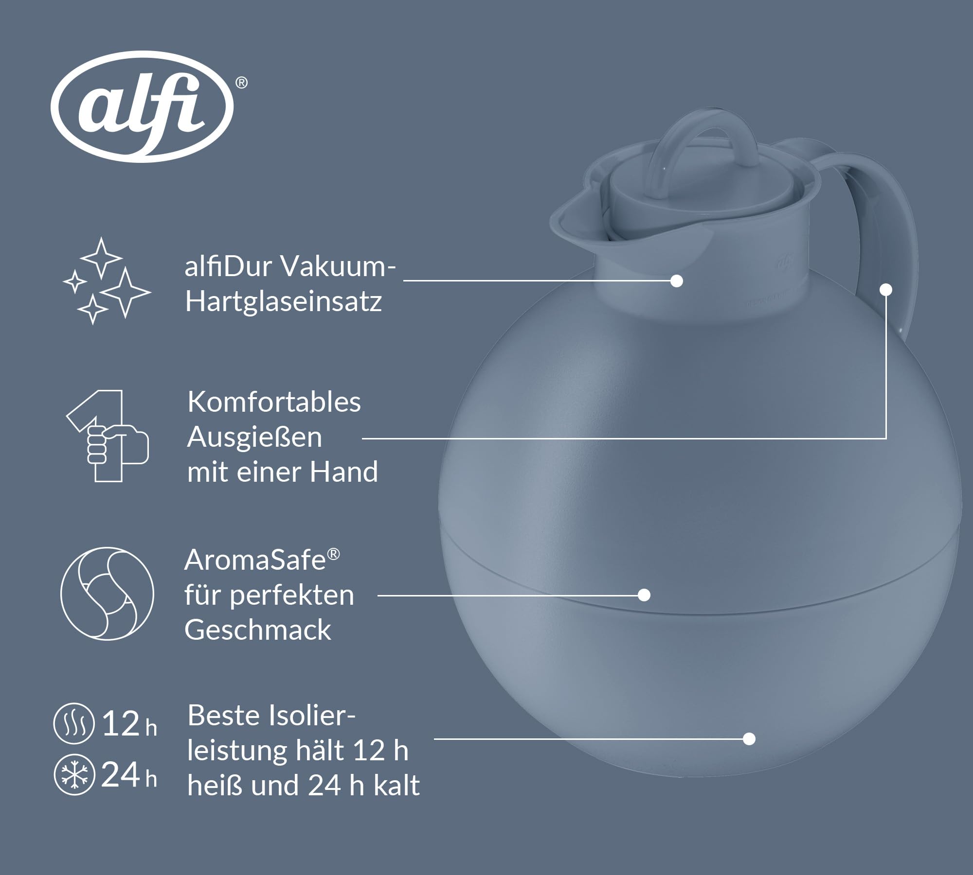 alfi-kugel-isolierkanne-vintage-indigo-0-94l-12h-hei-24h-kalt-hartglaseinsatz-dr image 3