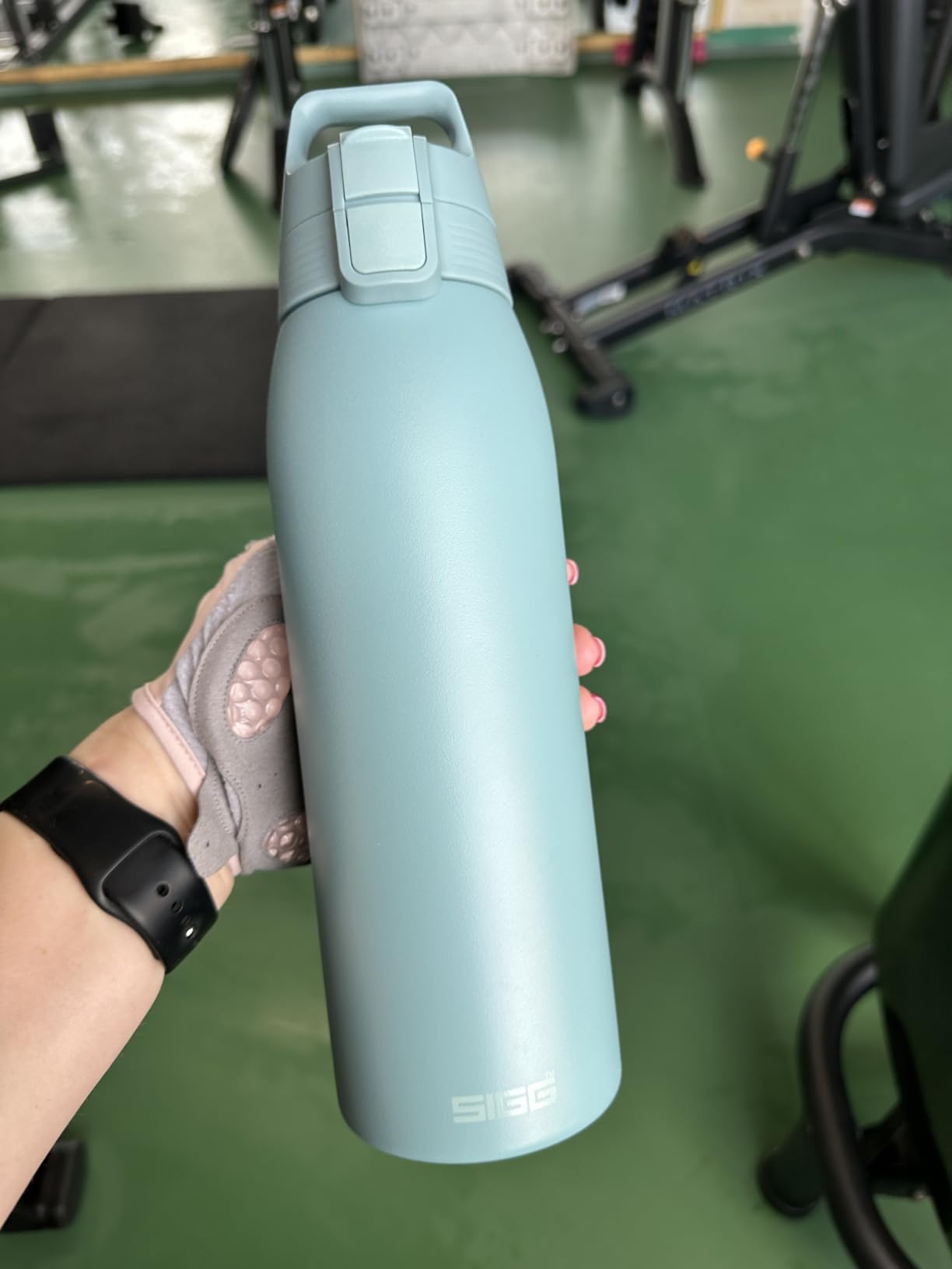 Solide Flasche