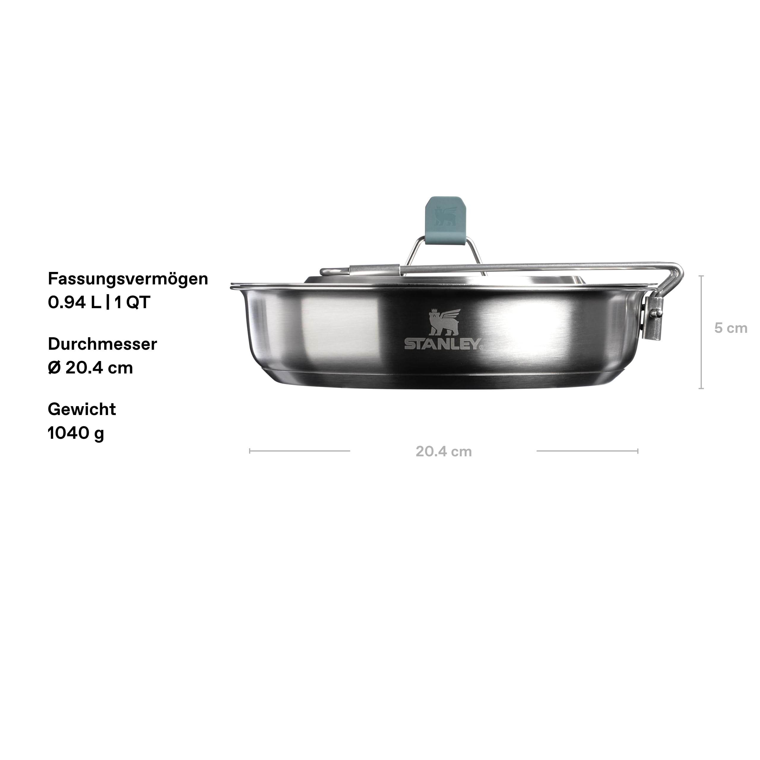 stanley-1913-wildfare-fry-pan-cookset-0-94l-edelstahl-camp-kochset-f-r-2-persone image 2