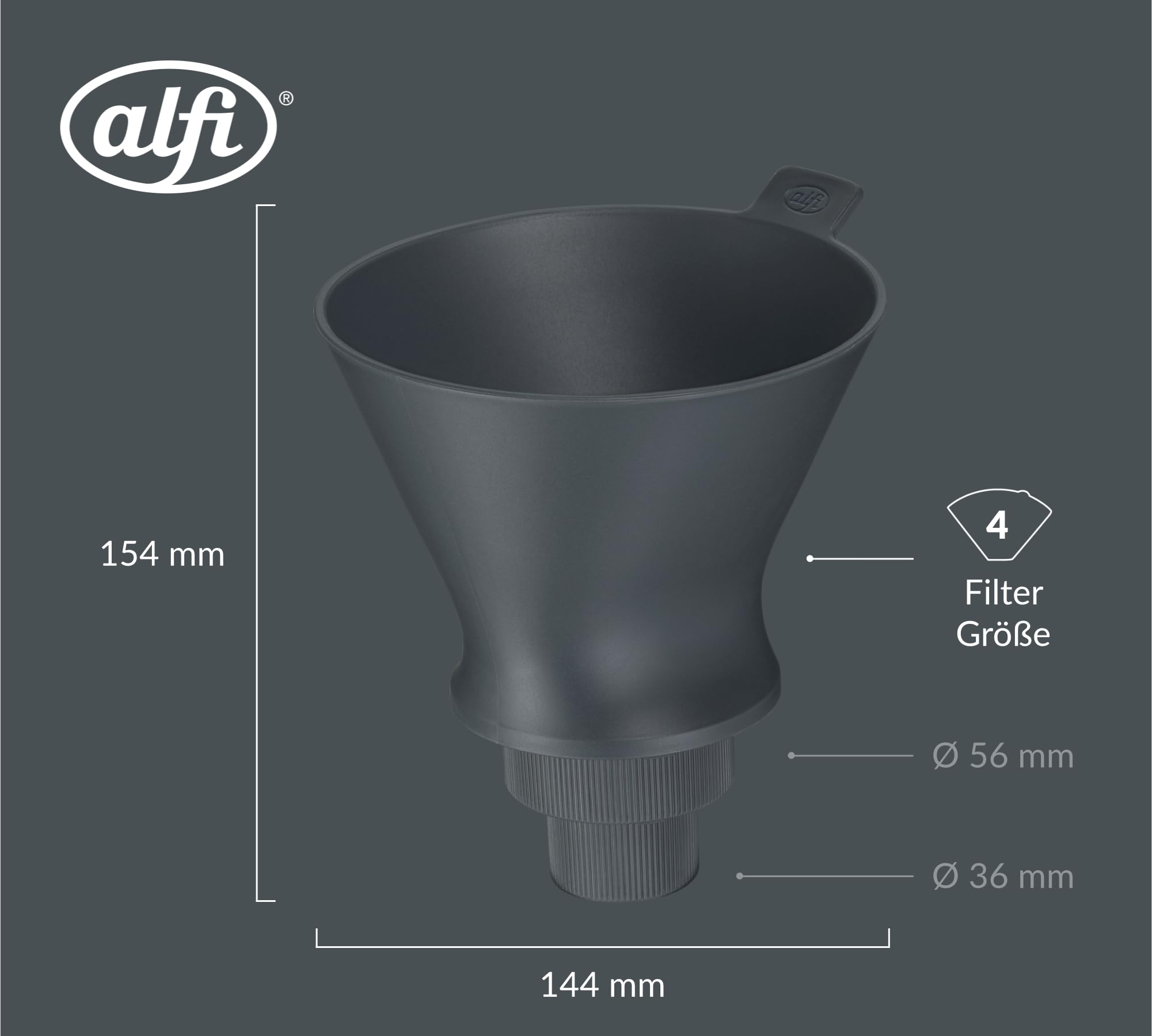 alfi-aroma-plus-flex-kaffeefilter-gr-e-4-graphite-universeller-handfilter-f-r-is image 4