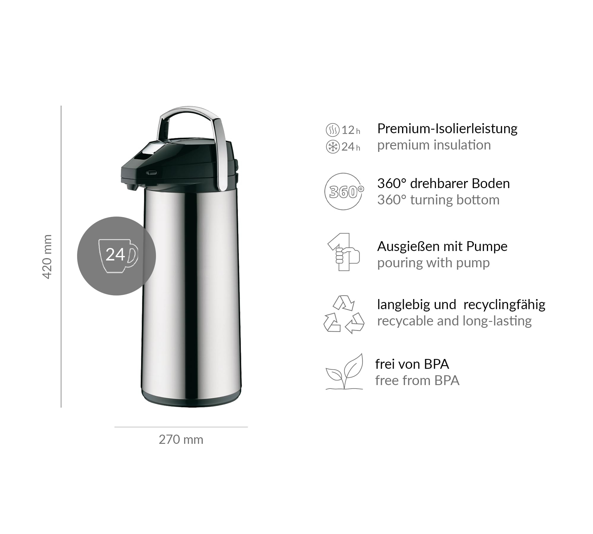 alfi-getr-nkespender-3-0l-mit-pumpe-edelstahl-12h-hei-24h-kalt-f-r-catering image 6