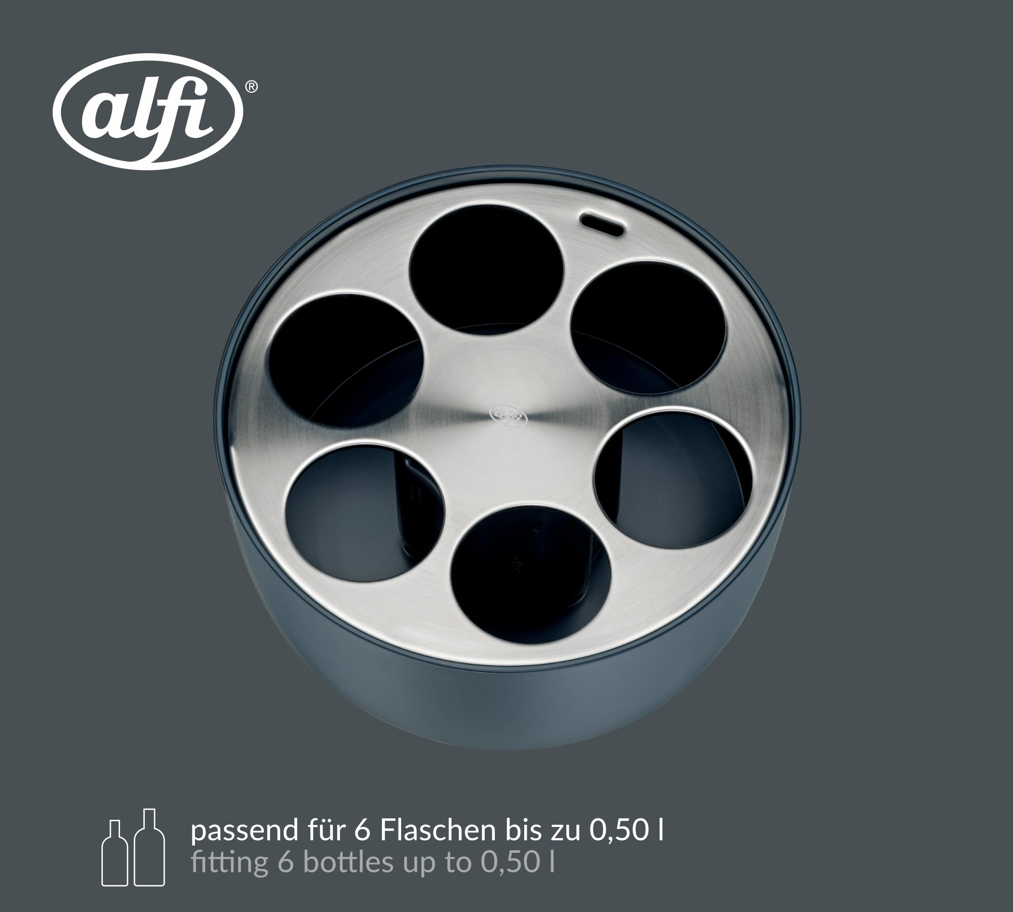alfi-circle-flaschenk-hler-f-r-6-flaschen-stainless-steel-getr-nkek-hler-mit-k-h image 4