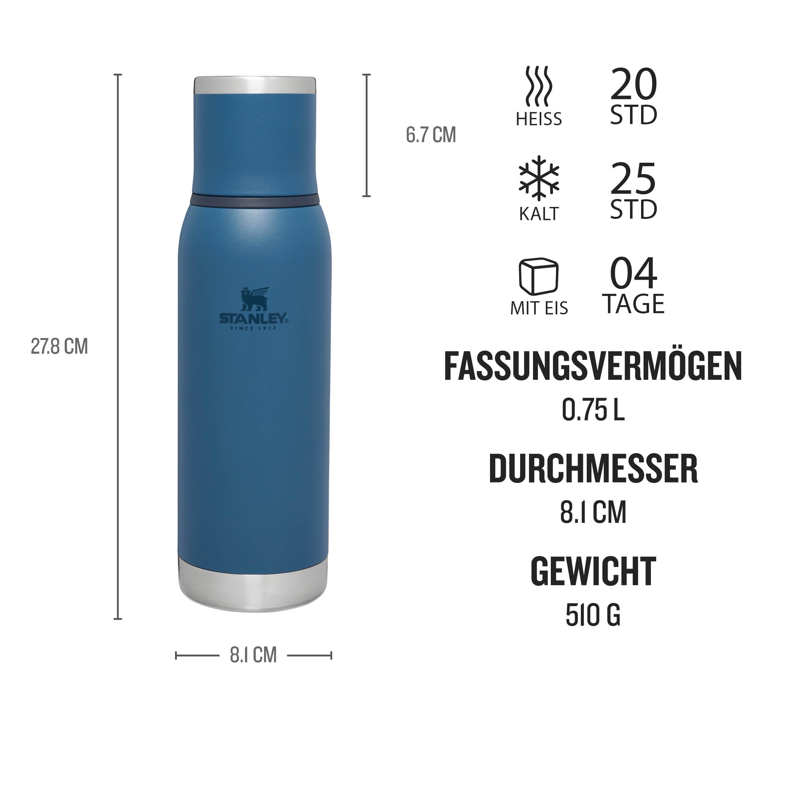 stanley-1913-adventure-to-go-thermosflasche-0-75l-abyss-mit-becherdeckel image 2