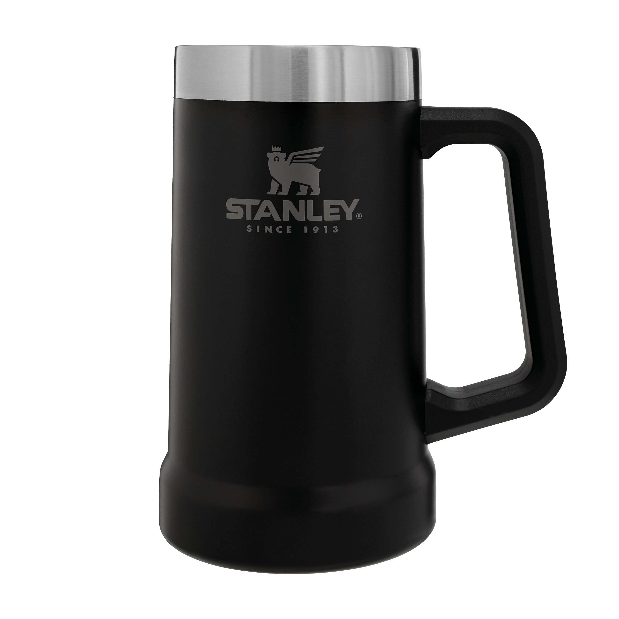 stanley-1913-adventure-vacuum-bierkrug-0-7l-edelstahl-mit-henkel-mattschwarz image 1