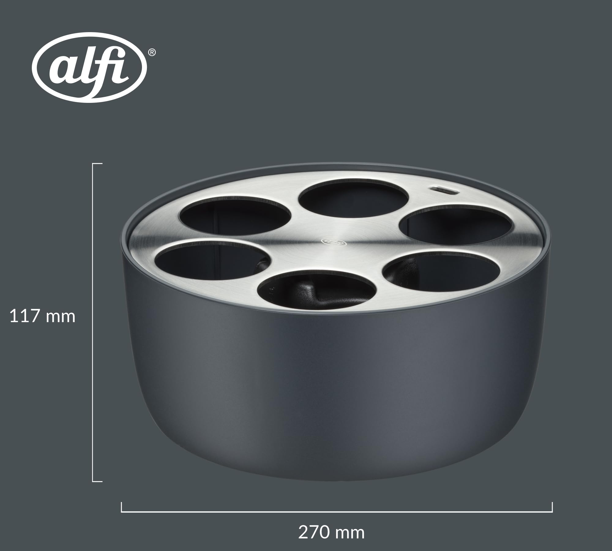 alfi-circle-flaschenk-hler-f-r-6-flaschen-stainless-steel-getr-nkek-hler-mit-k-h image 3