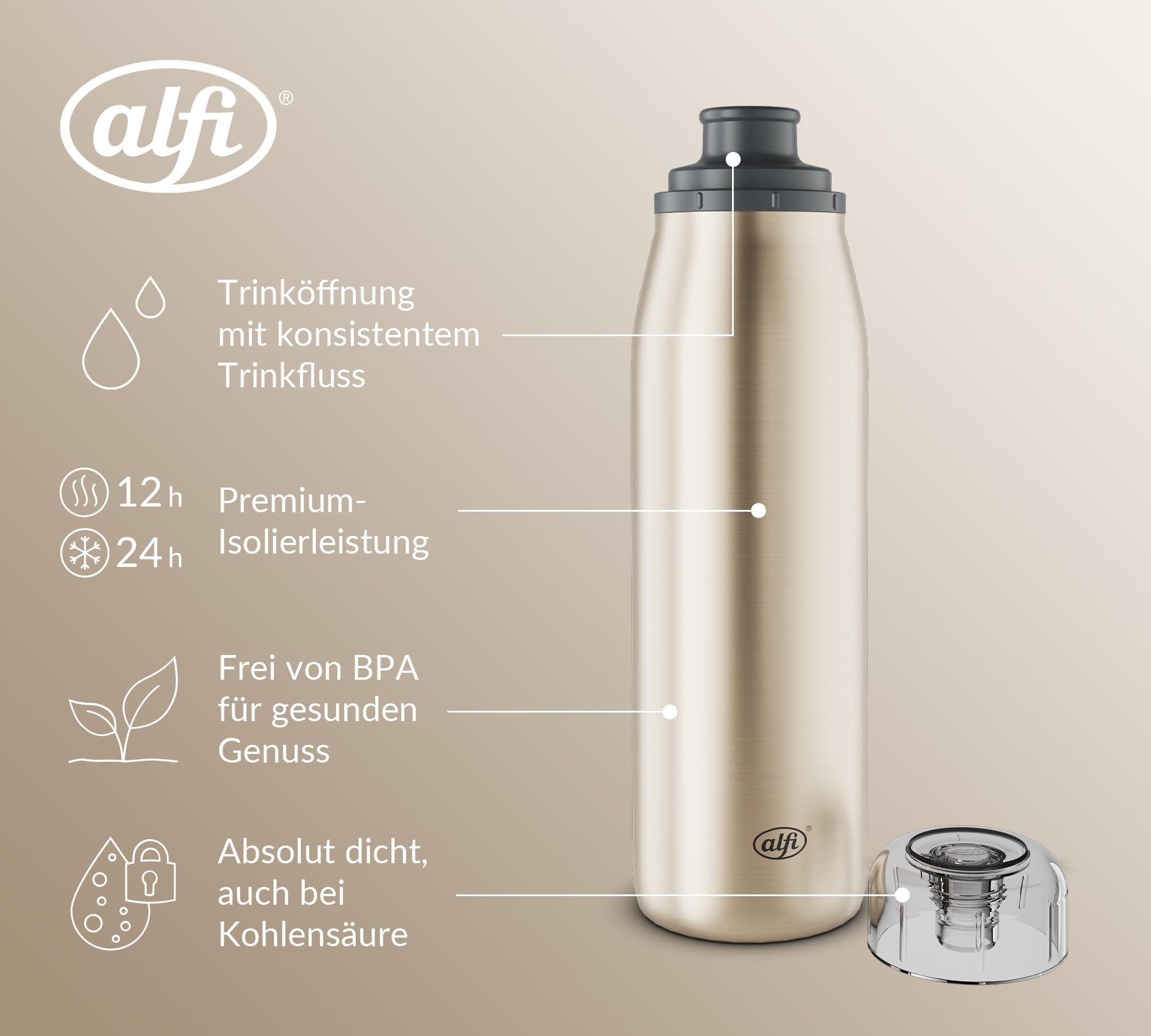 alfi-iso-bottle-isolierflasche-0-50-l-champagne-mat-edelstahl-trinkflasche-kohle image 3
