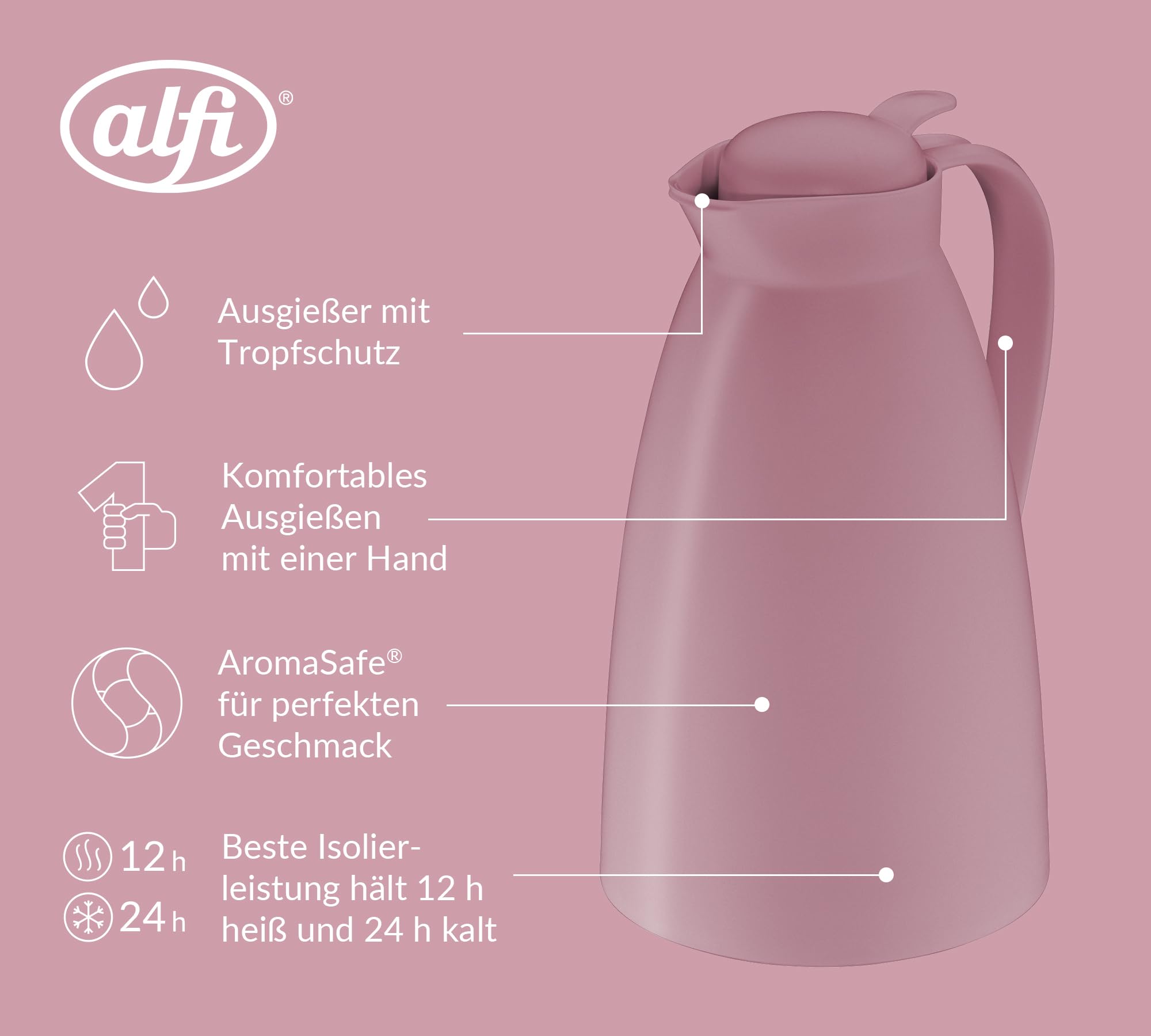 alfi-eco-isolierkanne-1-0-liter-rosa-matt-12h-hei-24h-kalt-hartglaseinsatz-bpa-f image 3