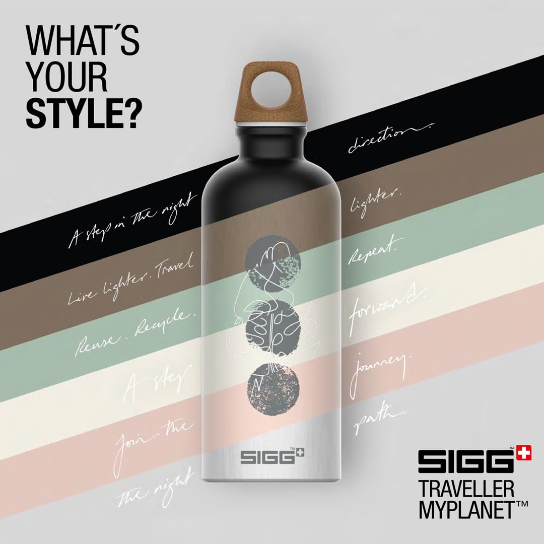 sigg-traveller-myplanet-alu-trinkflasche-0-6-l-kohlens-urefest-auslaufsicher-bpa image 6