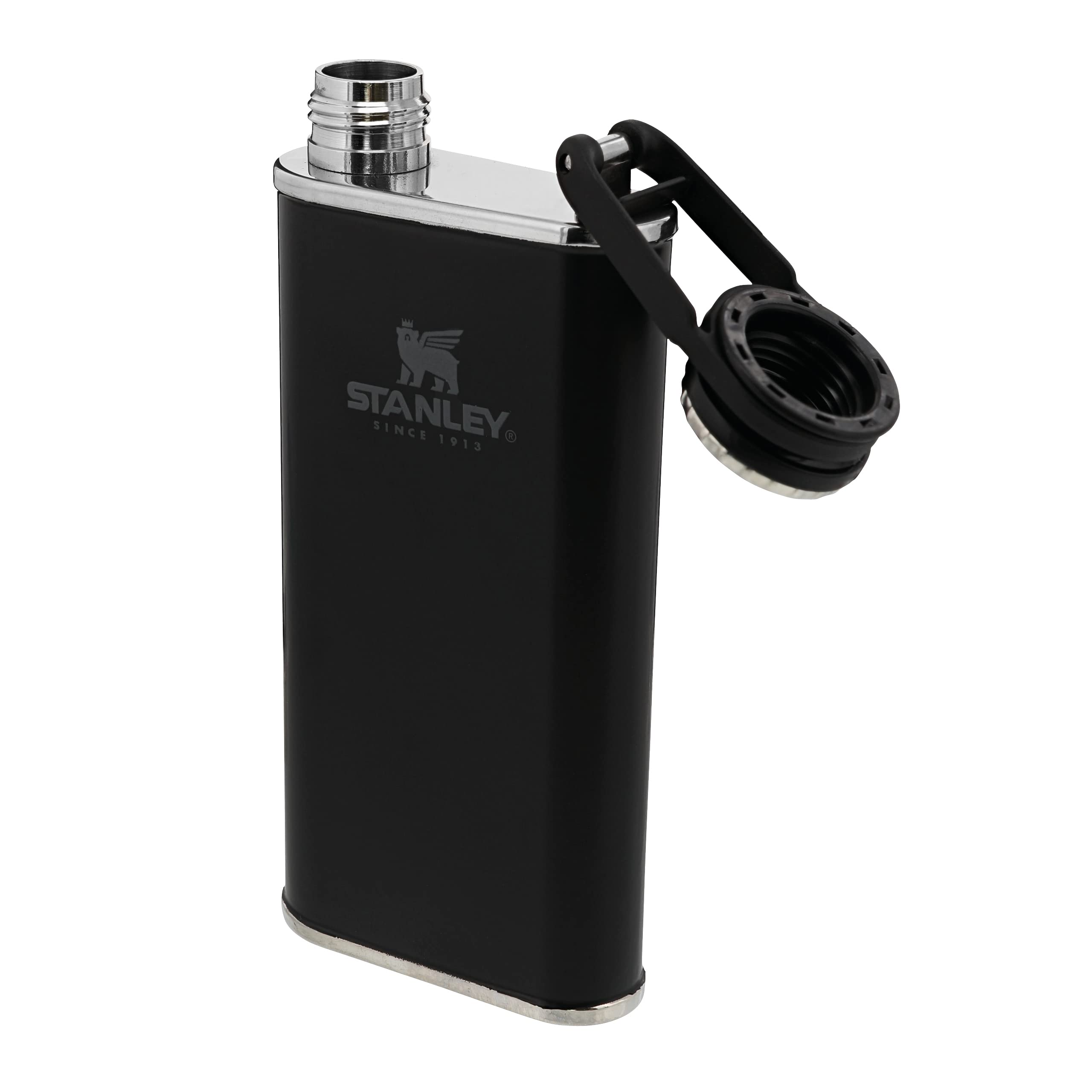 stanley-1913-classic-wide-mouth-flask-236ml-mit-never-lose-kappe-edelstahl-flach image 8