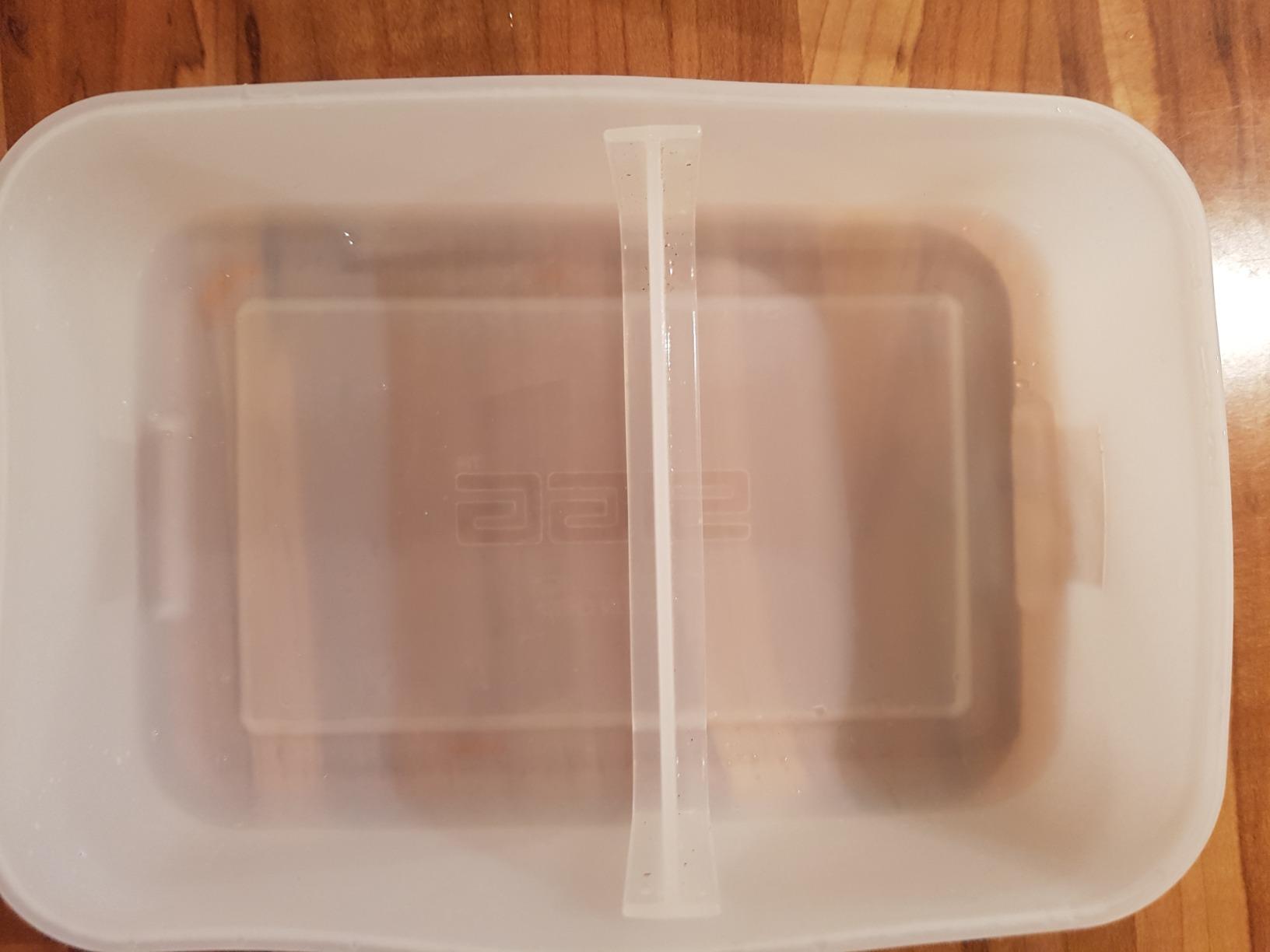 Endlich keine durchweichten Boxen mehr