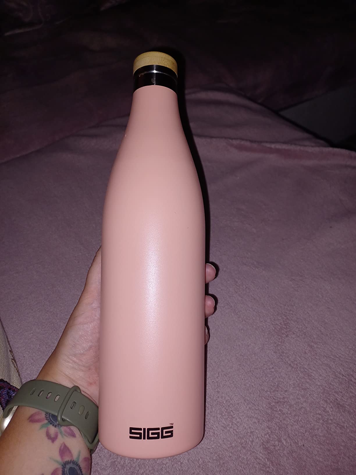 Perfekte Flasche für unterwegs