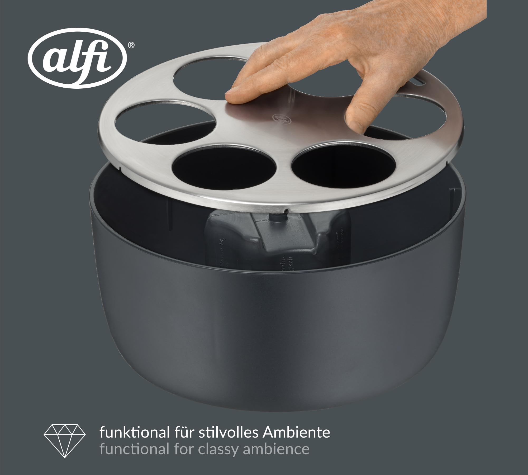 alfi-circle-flaschenk-hler-f-r-6-flaschen-stainless-steel-getr-nkek-hler-mit-k-h image 6